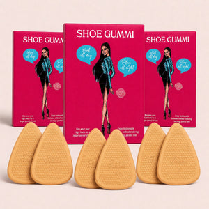 SHOE GUMMI POINTED TAN